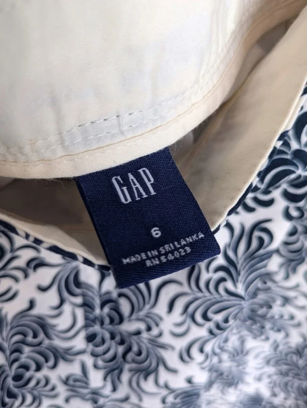 GAP navy cotton